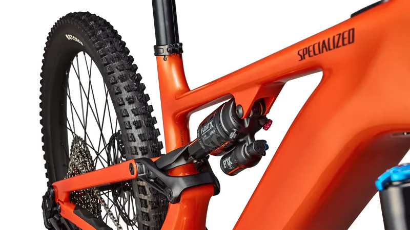 Specialized Turbo Levo 4 Comp Carbon Electric Full Suspension Mountain Bike 2026 in Gloss Orange Tint Ove-5