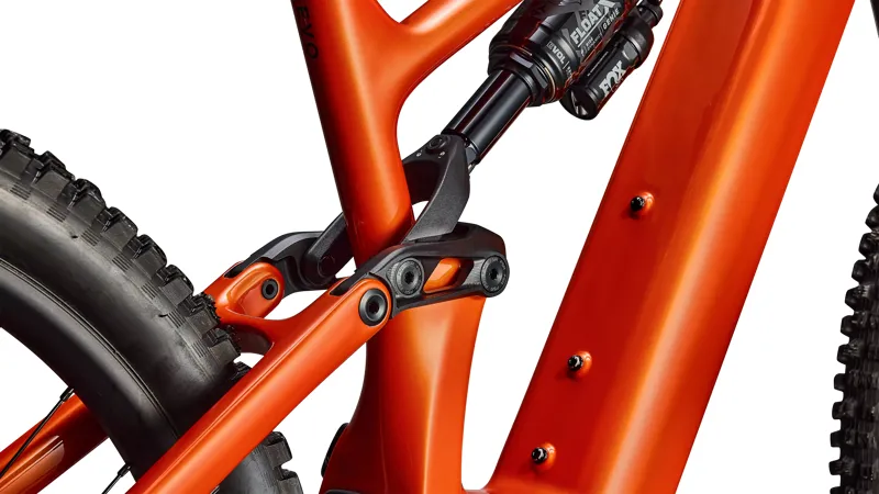 Specialized Turbo Levo 4 Comp Carbon Electric Full Suspension Mountain Bike 2026 in Gloss Orange Tint Ove-7