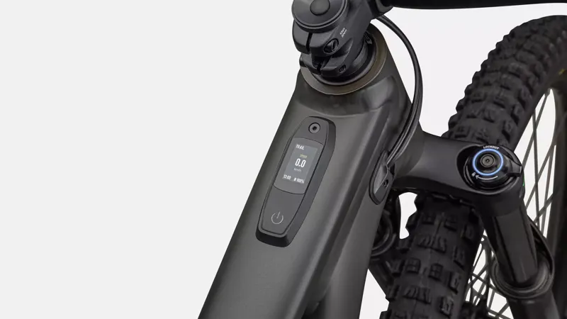 Specialized Turbo Levo Alloy Full Suspension Electric Mountain Bike 2024 in Satin Dark Moss Green Dune White-9