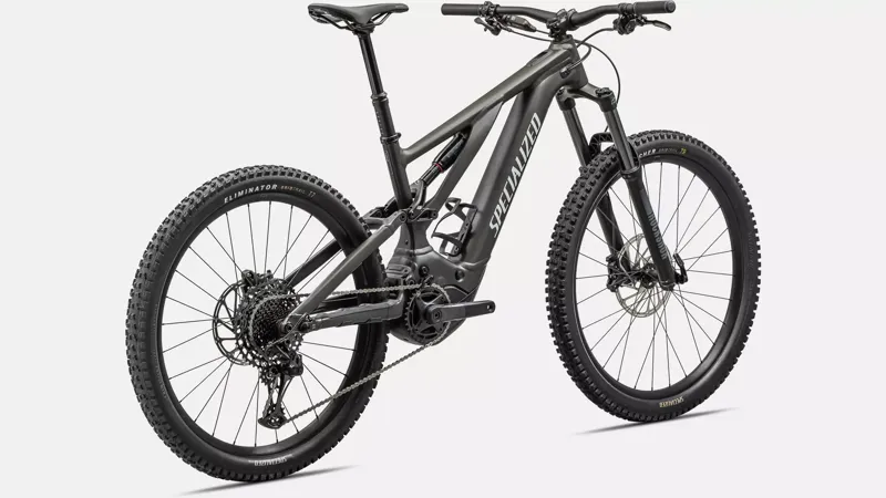 Specialized Turbo Levo Alloy Full Suspension Electric Mountain Bike 2024 in Satin Dark Moss Green Dune White-3