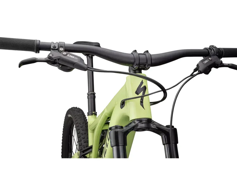 Specialized Turbo Levo Alloy Full Suspension Electric Mountain Bike 2024 in Gloss Limestone Black-4