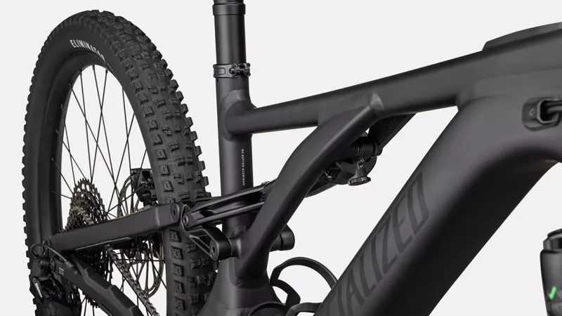 Specialized Turbo Levo Alloy Full Suspension Electric Mountain Bike 2024 in Black Light Silver Black-6