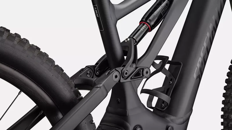 Specialized Turbo Levo Alloy Full Suspension Electric Mountain Bike 2024 in Black Light Silver Black-8