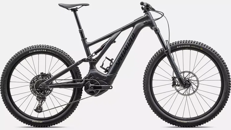 Specialized Turbo Levo Alloy Full Suspension Electric Mountain Bike 2024 in Black Light Silver Black-1