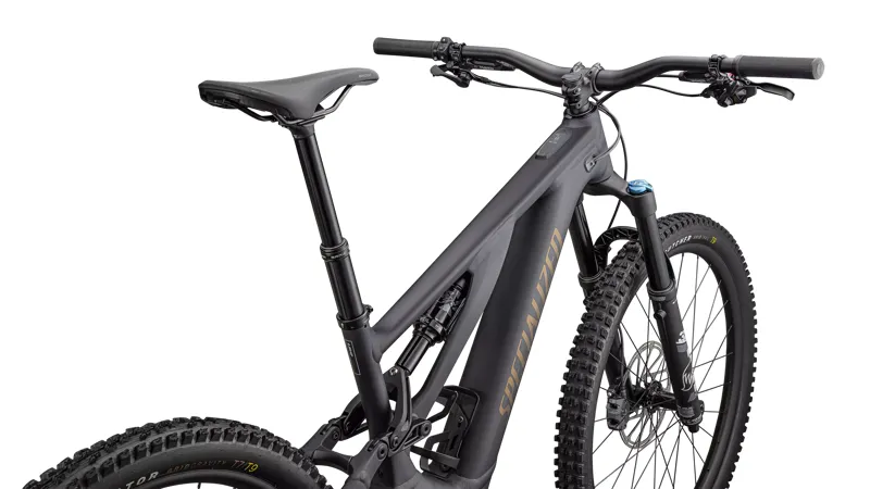 Specialized Turbo Levo Comp Alloy Full Suspension Electric Mountain Bike 2025 in Midnight Shadow/Harvest -3