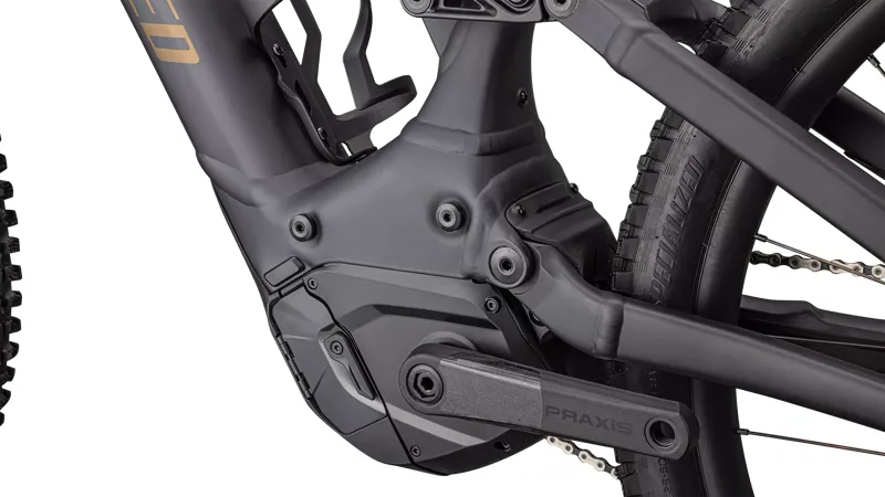 Specialized Turbo Levo Comp Alloy Full Suspension Electric Mountain Bike 2025 in Midnight Shadow/Harvest -5