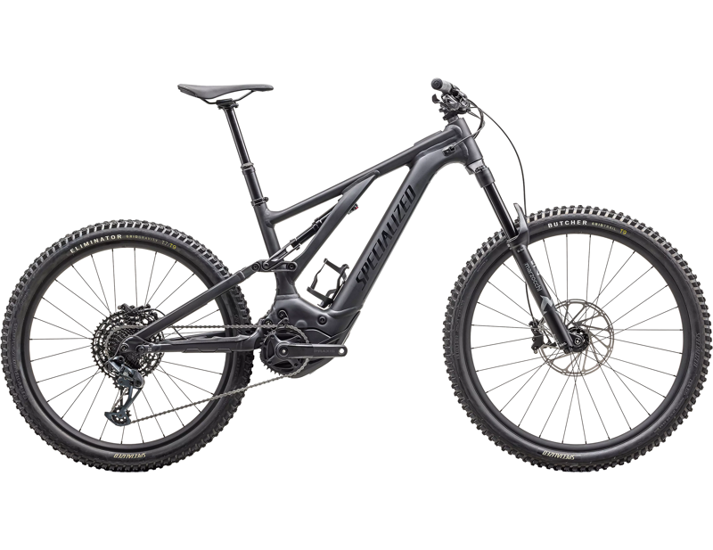 Specialized Turbo Levo Electric Full Suspension Mountain Bike 2025 in Black/Light Silver/Black