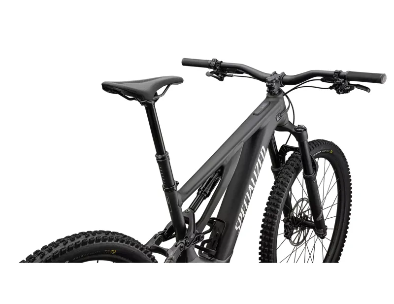 Specialized Turbo Levo Electric Full Suspension Mountain Bike 2025 in Satin Dark Moss Green/Dune White-3
