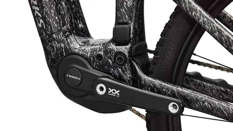 EX DISPLAY Specialized S-Works Levo R Electric Full Suspension MTB S4 2026 in Gloss Shadow Silver-6
