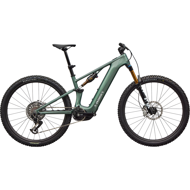 Balfes Bikes EX DISPLAY Specialized S-Works Levo R Electric Full Suspension MTB S4 2026 in Gloss Premium Fjord Metallic | Free postage over £30, £10 off first order, price match & 0% finance.