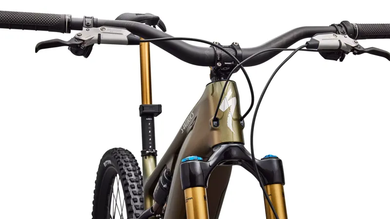 Specialized S-Works Turbo Levo 4 Carbon Electric Full Suspension MTB 2026 in Gloss Laurel Green-4