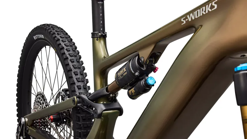 Specialized S-Works Turbo Levo 4 Carbon Electric Full Suspension MTB 2026 in Gloss Laurel Green-5