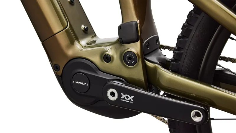 Specialized S-Works Turbo Levo 4 Carbon Electric Full Suspension MTB 2026 in Gloss Laurel Green-6