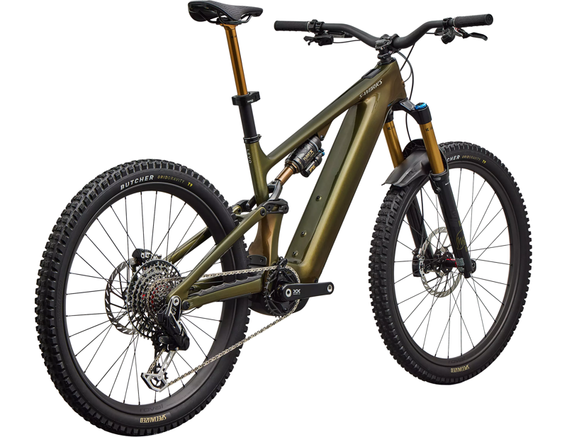Specialized S-Works Turbo Levo 4 Carbon Electric Full Suspension MTB 2026 in Gloss Laurel Green-2