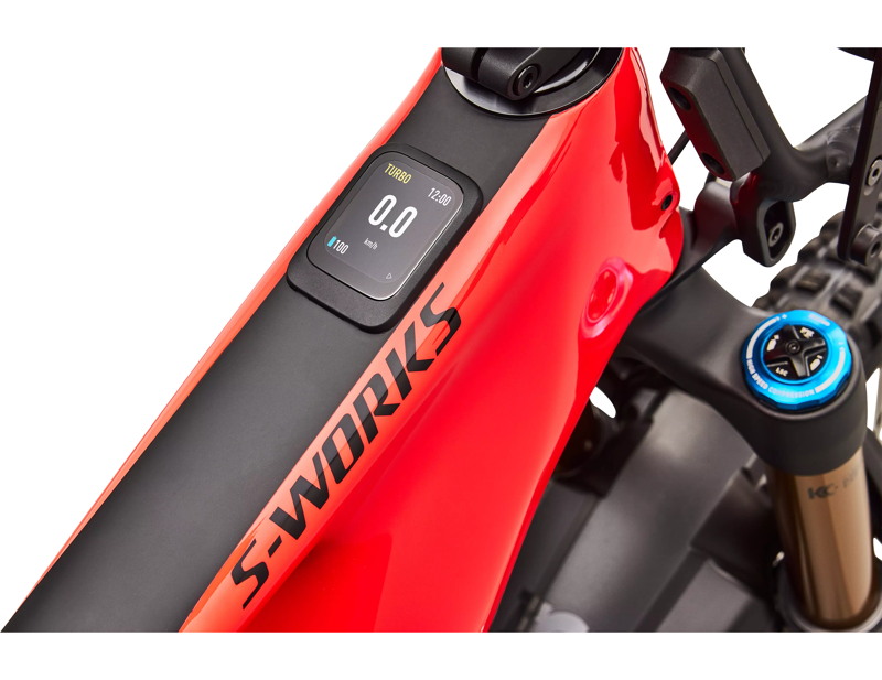 Specialized S-Works Levo 4 X Electric Full Suspension Mountain Bike 2027 in Fiery Red/Black-8