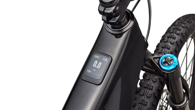 Specialized Levo R Expert Electric Full Suspension Mountain Bike 2026 in Gloss Carbon / Burnt Gold Metallic-8