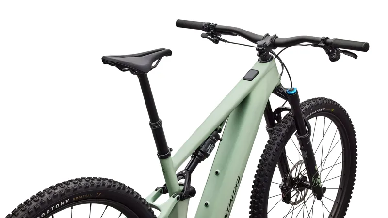 Specialized Levo R Expert Electric Full Suspension Mountain Bike 2026 in Satin Pistachio / Dark Moss Green-3