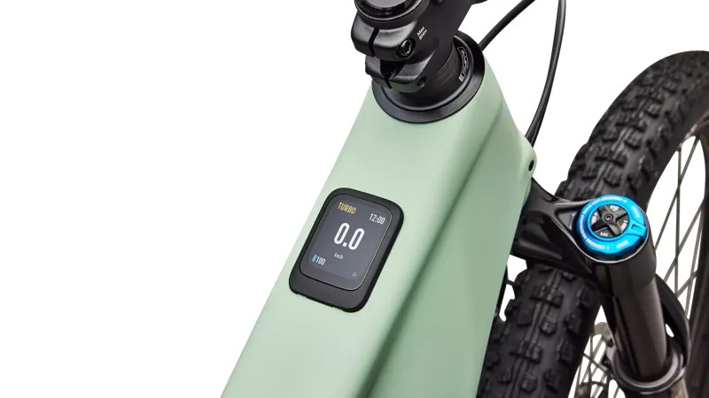 Specialized Levo R Expert Electric Full Suspension Mountain Bike 2026 in Satin Pistachio / Dark Moss Green-8