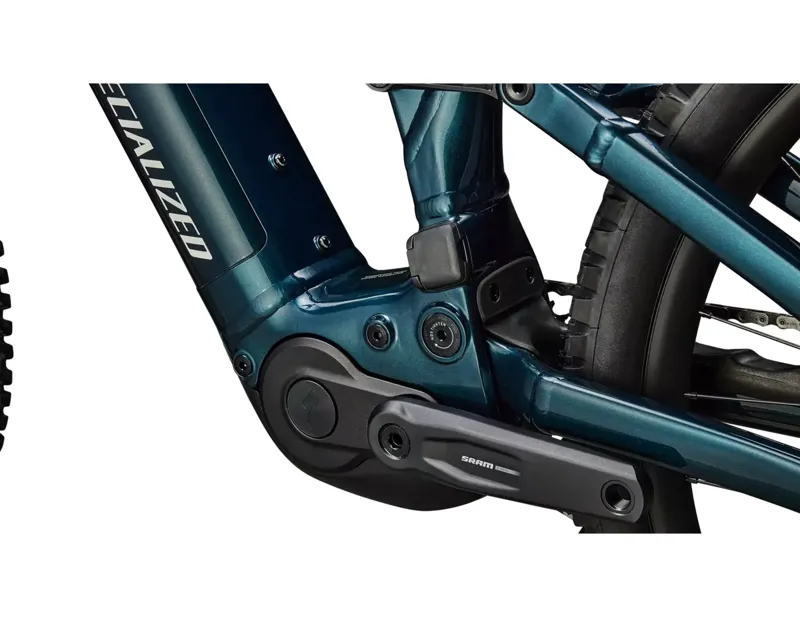 EX DISPLAY Specialized Turbo Levo 4 Comp Alloy Electric Full Sus MTB Size S3 2026 in Gloss Deep Lake Metallic-6