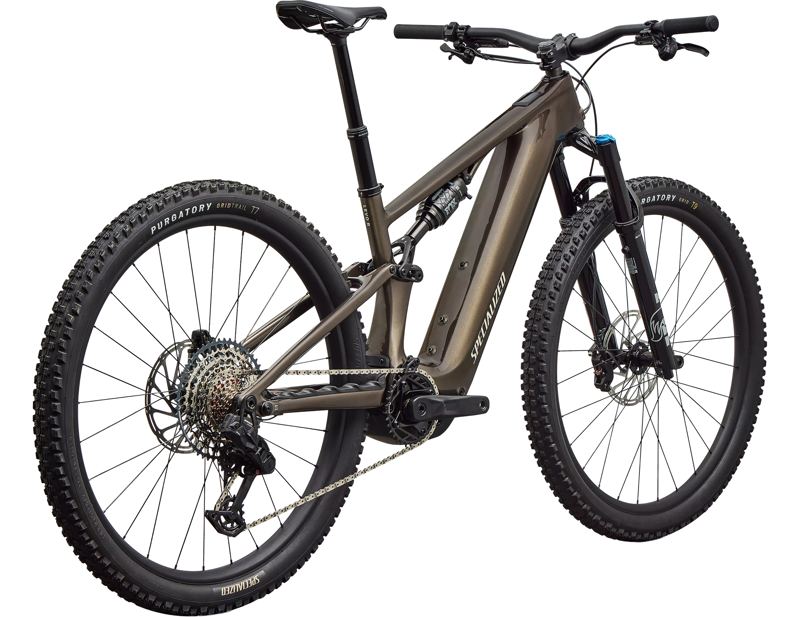 Specialized Levo R Comp Electric Full Suspension Mountain Bike 2026 in Gloss Gunmetal / White Mountains-2