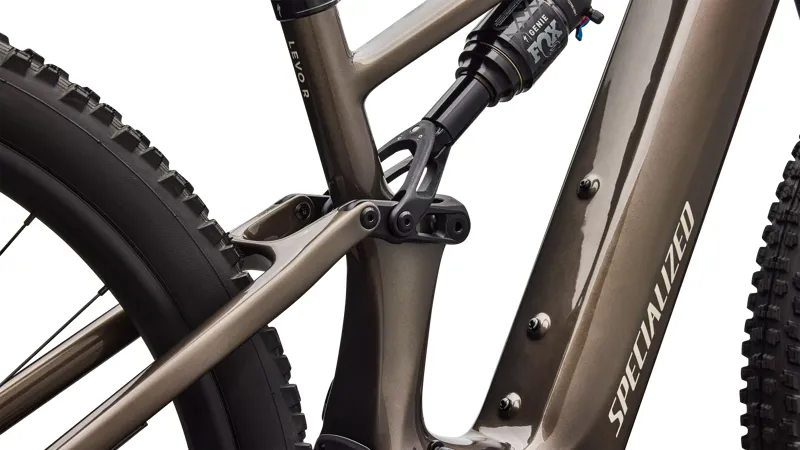 Specialized Levo R Comp Electric Full Suspension Mountain Bike 2026 in Gloss Gunmetal / White Mountains-7