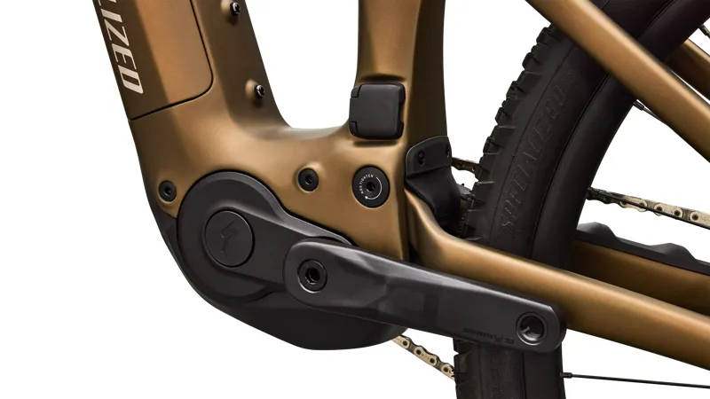 Specialized Levo R Comp Electric Full Suspension Mountain Bike 2026 in Satin Burnt Gold Metallic / Sandstone Metallic-6