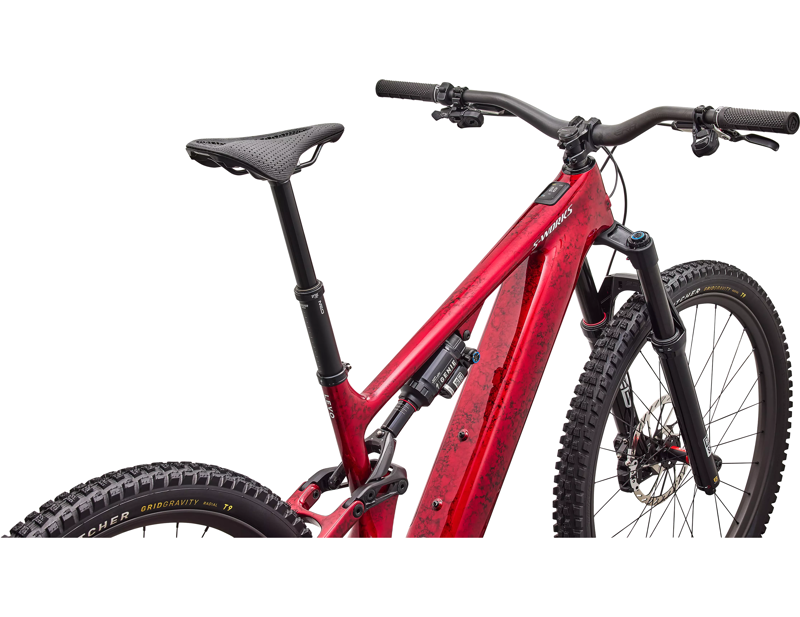 Specialized S-Works Turbo Levo 4 Carbon Electric Full Suspension Mountain Bike 2027 in Gloss Red-3
