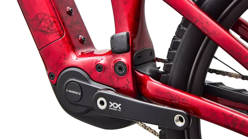 Specialized S-Works Turbo Levo 4 Carbon Electric Full Suspension Mountain Bike 2027 in Gloss Red-5
