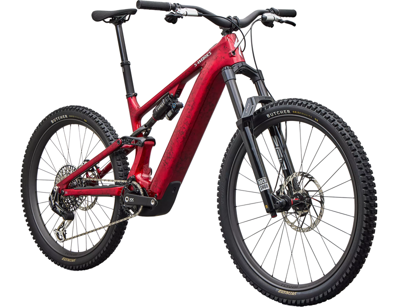 Specialized S-Works Turbo Levo 4 Carbon Electric Full Suspension Mountain Bike 2027 in Gloss Red-1