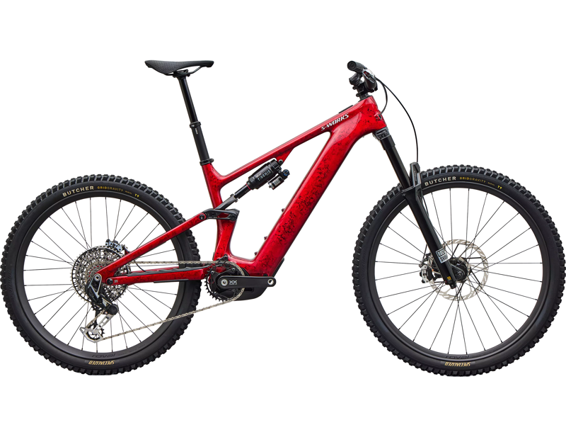 Specialized S-Works Turbo Levo 4 Carbon Electric Full Suspension Mountain Bike 2027 in Gloss Red