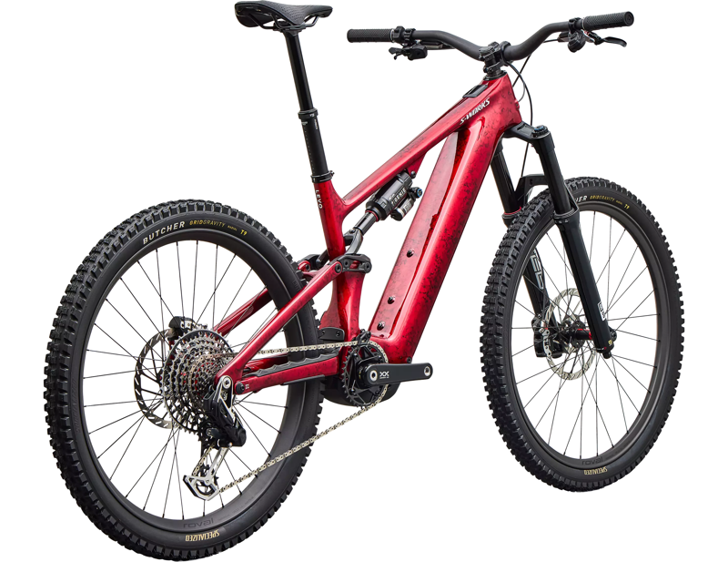 Specialized S-Works Turbo Levo 4 Carbon Electric Full Suspension Mountain Bike 2027 in Gloss Red-2