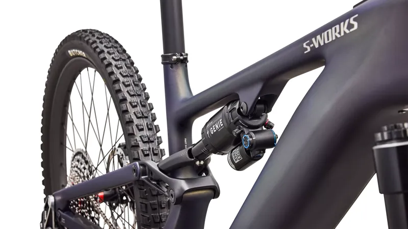 Specialized S-Works Turbo Levo 4 Carbon Electric Full Suspension Mountain Bike 2027 in Satin Blue Tint-5
