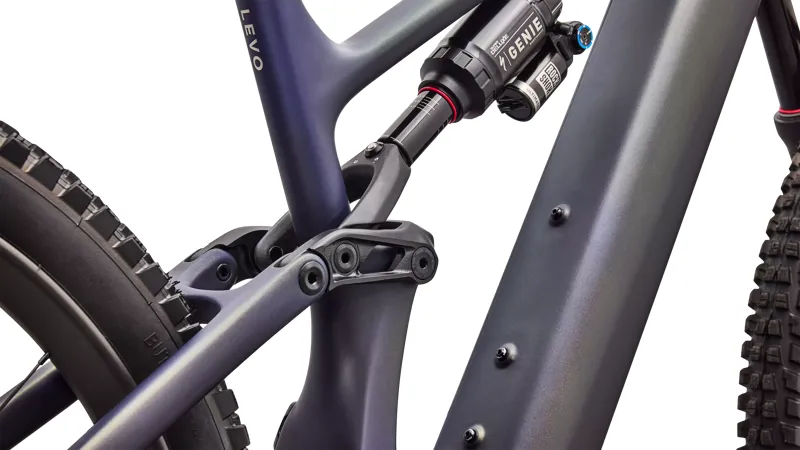 Specialized S-Works Turbo Levo 4 Carbon Electric Full Suspension Mountain Bike 2027 in Satin Blue Tint-8