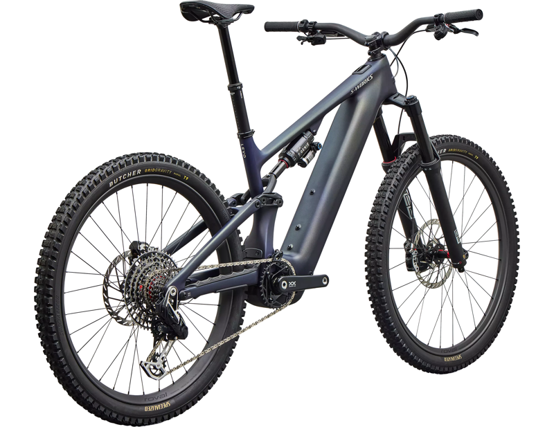 Specialized S-Works Turbo Levo 4 Carbon Electric Full Suspension Mountain Bike 2027 in Satin Blue Tint-1