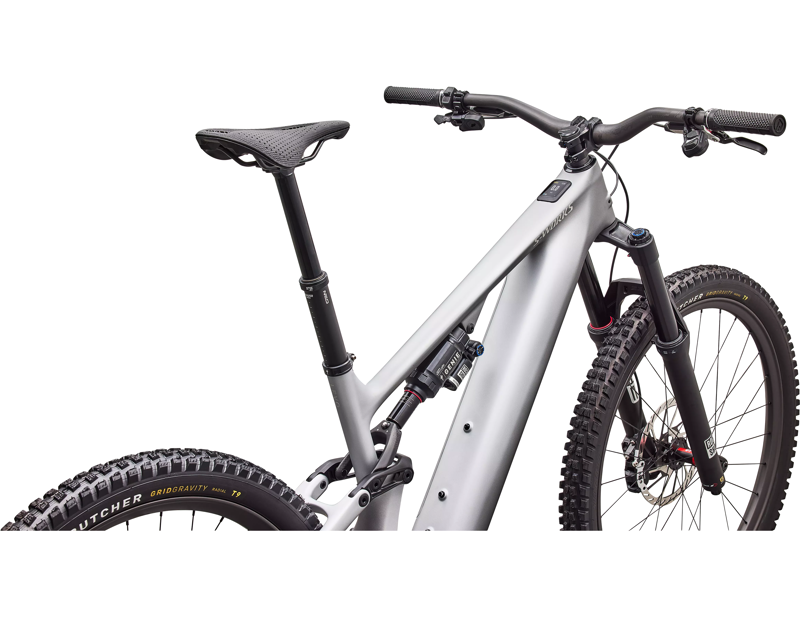 Specialized S-Works Turbo Levo 4 Carbon Electric Full Suspension Mountain Bike 2027 in Satin Silver Dust-3