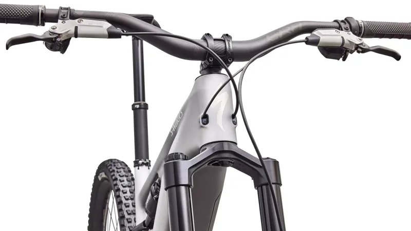 Specialized S-Works Turbo Levo 4 Carbon Electric Full Suspension Mountain Bike 2027 in Satin Silver Dust-6