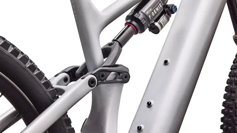 Specialized S-Works Turbo Levo 4 Carbon Electric Full Suspension Mountain Bike 2027 in Satin Silver Dust-8