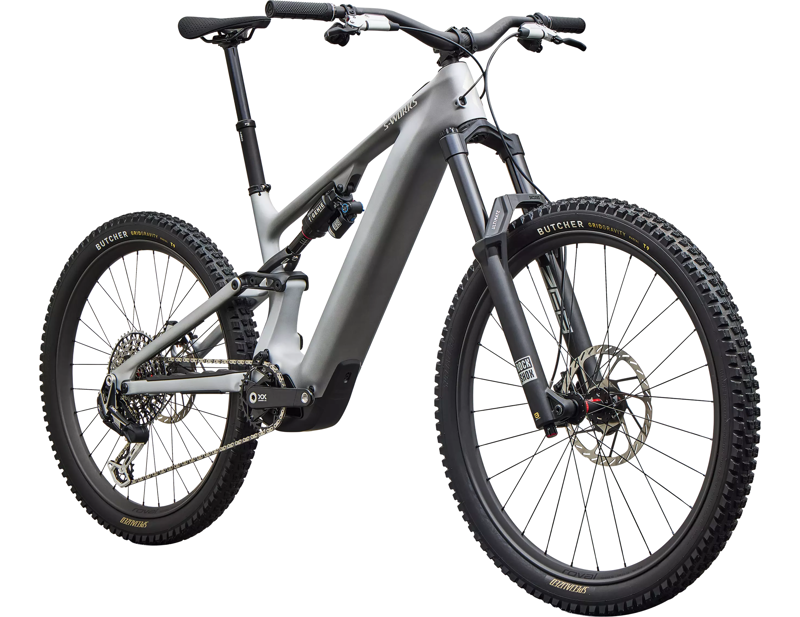 Specialized S-Works Turbo Levo 4 Carbon Electric Full Suspension Mountain Bike 2027 in Satin Silver Dust-2