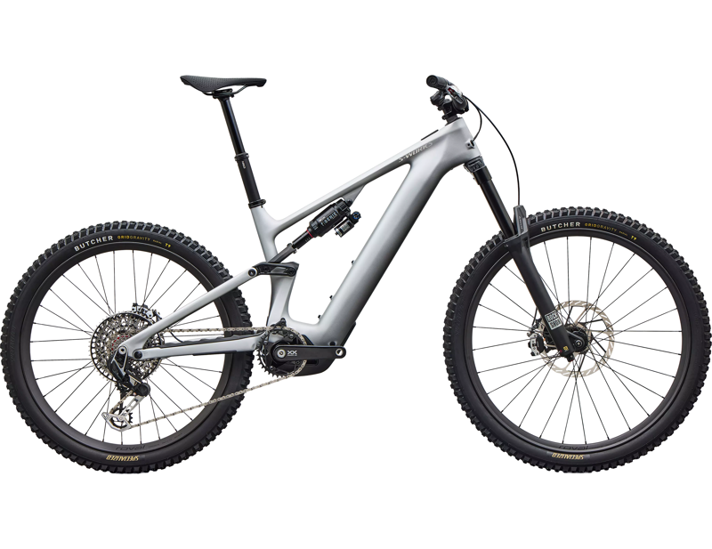 Specialized S-Works Turbo Levo 4 Carbon Electric Full Suspension Mountain Bike 2027 in Satin Silver Dust
