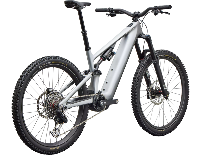 Specialized S-Works Turbo Levo 4 Carbon Electric Full Suspension Mountain Bike 2027 in Satin Silver Dust-1