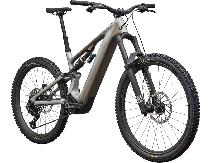 Specialized Levo Pro Evo Electric Full Suspension Mountain Bike 2027 in Satin Shadow/Silver Dust-1