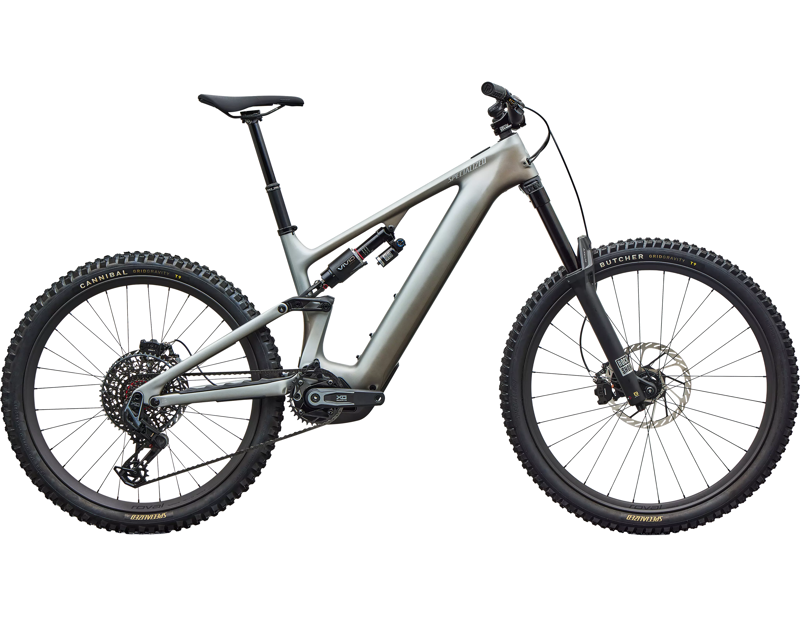 Specialized Levo Pro Evo Electric Full Suspension Mountain Bike 2027 in Satin Shadow/Silver Dust