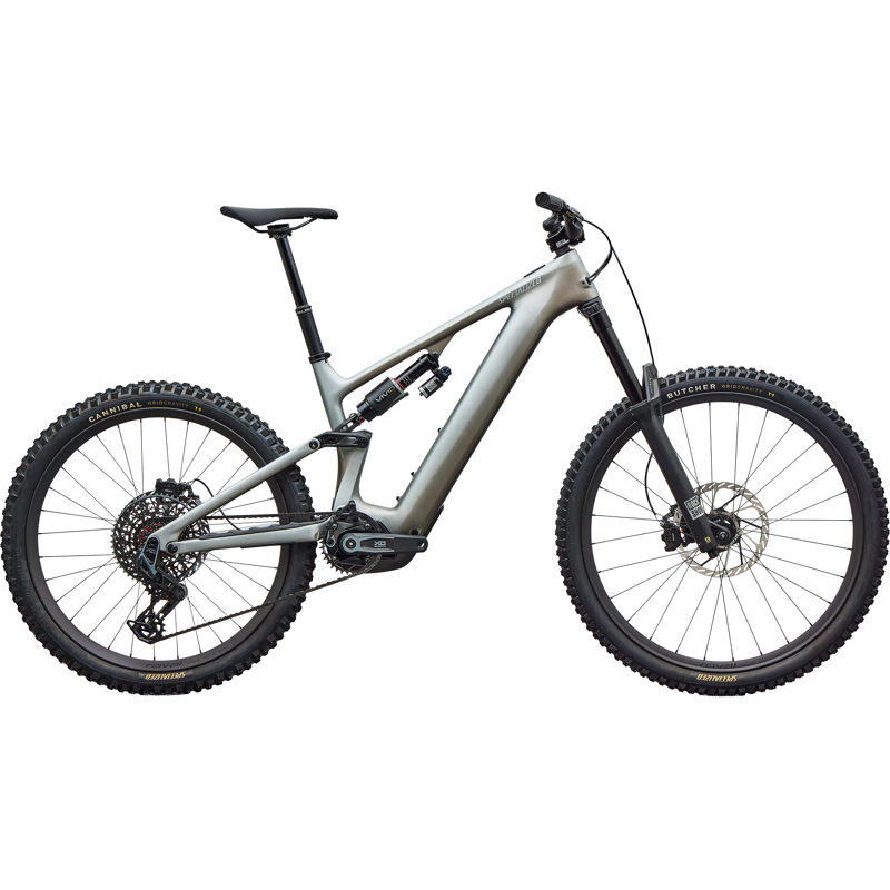 Balfes Bikes Specialized Levo Pro Evo Electric Full Suspension Mountain Bike 2027 in Satin Shadow/Silver Dust | Free postage over £30, £10 off first order, price match & 0% finance.