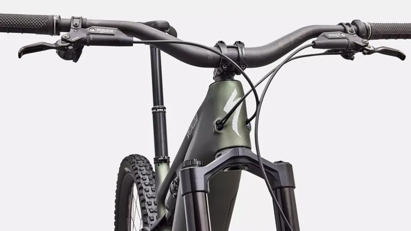 Specialized Turbo Levo 4 Pro Electric Carbon Full Suspension MTB 2027 in Satin Bottle Green-4
