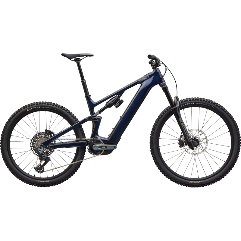 Balfes Bikes Specialized Turbo Levo 4 Expert Carbon Electric Full Suspension MTB 2027 in Gloss Metallic Deep Marine | Free postage over £30, £10 off first order, price match & 0% finance.