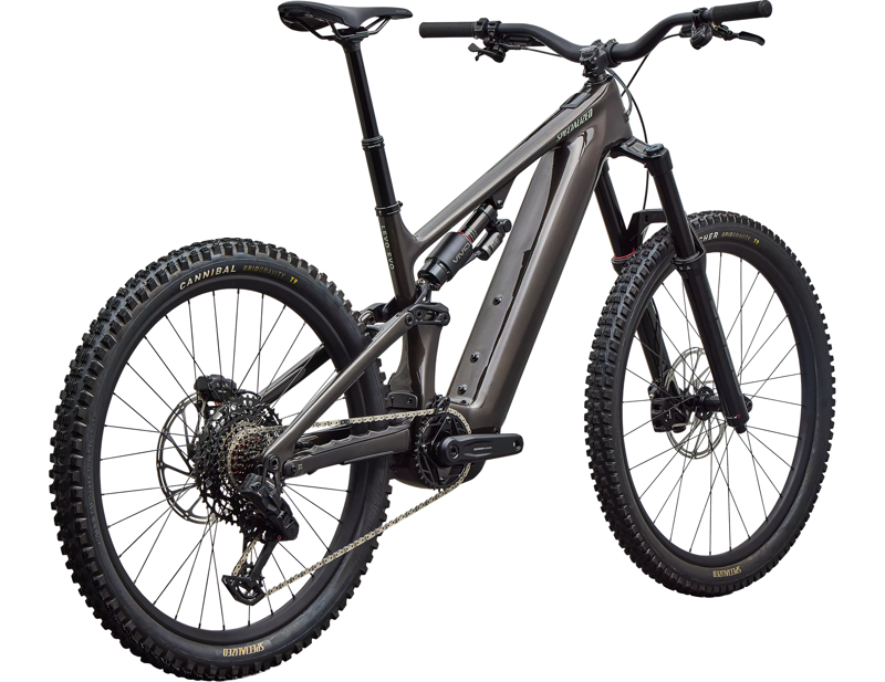Specialized Levo Comp Evo Electric Full Suspension Mountain Bike 2027 in Gloss Warm Smoke/Pistachio-2