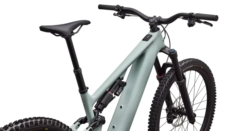 Specialized Levo Comp Evo Electric Full Suspension Mountain Bike 2027 in Satin Agave Grey/Desert Metallic-3