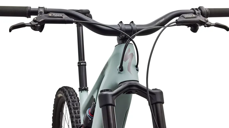 Specialized Levo Comp Evo Electric Full Suspension Mountain Bike 2027 in Satin Agave Grey/Desert Metallic-4