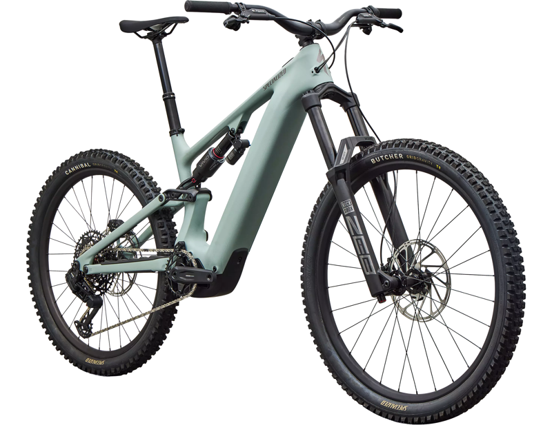 Specialized Levo Comp Evo Electric Full Suspension Mountain Bike 2027 in Satin Agave Grey/Desert Metallic-1
