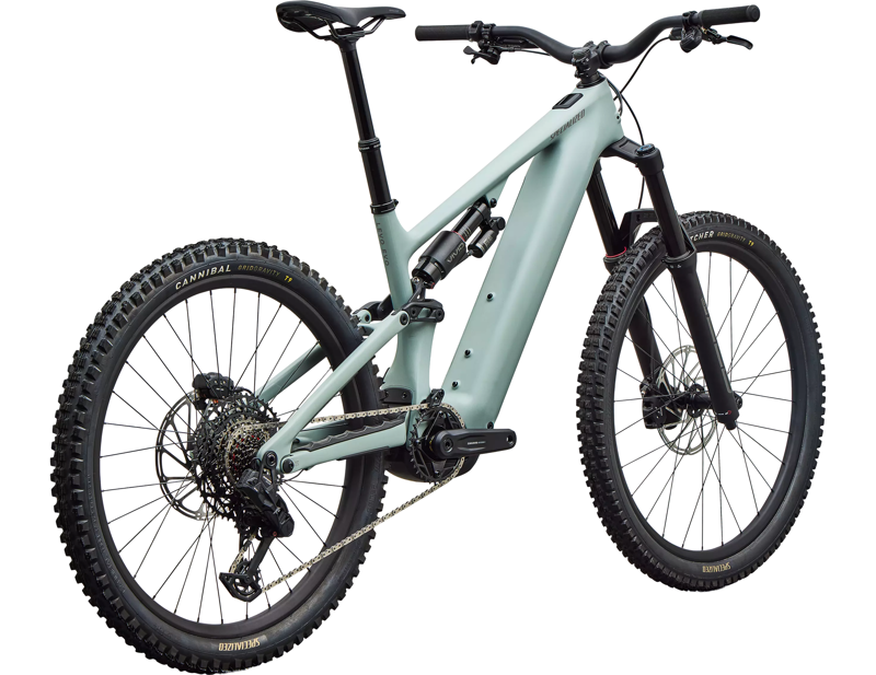 Specialized Levo Comp Evo Electric Full Suspension Mountain Bike 2027 in Satin Agave Grey/Desert Metallic-2